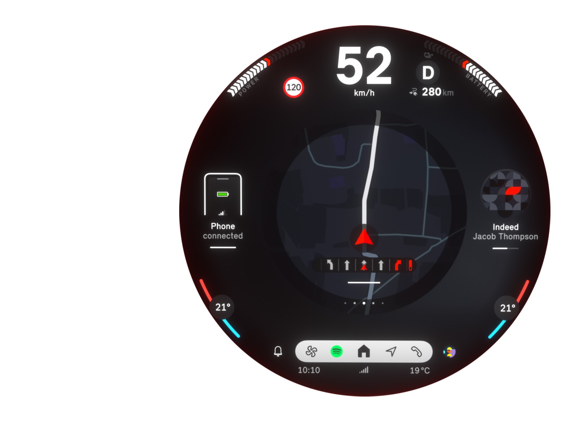 MINI Electric - expériences de conduite - mode gokart